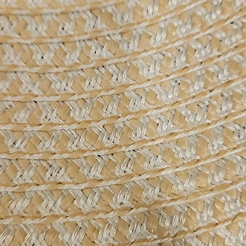 💕ERIC JAVITS💕 Sunshade Squishee Packable Straw Fedora Hat ~ OS Cream NWT - Picture 13 of 16